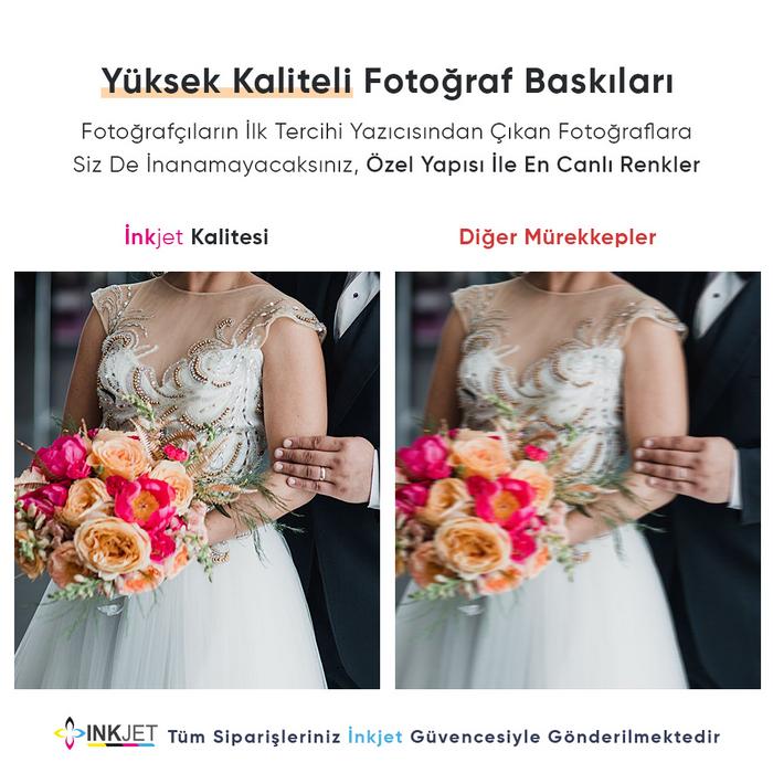 901 Uyumlu Renkli̇ Kartuş Kolay Dolum Seti  J4580/ J4680/ 4500/ J4660