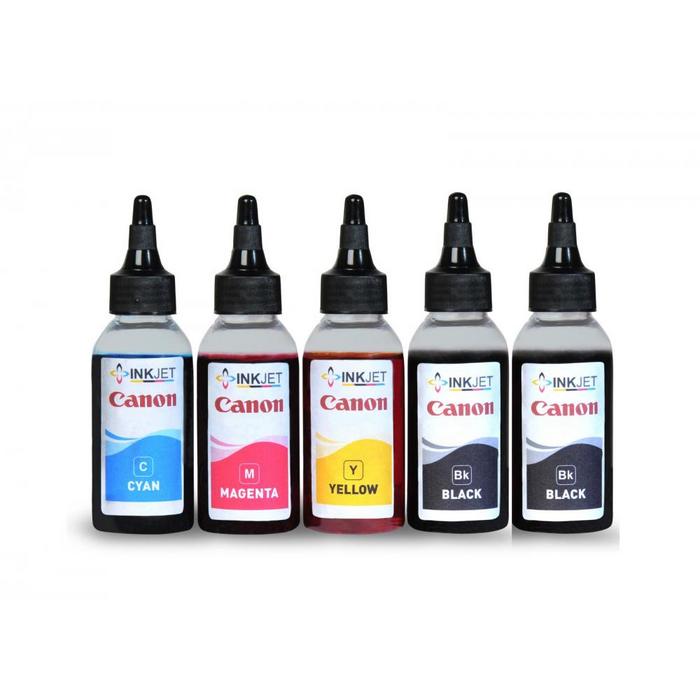 Canon Ip7250 Mg5550 Mg6450 Ip6850 Bitmeyen Kartuş Mürekkep Seti 5X100Ml