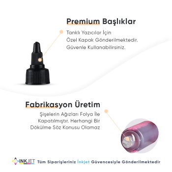 302 UYUMLU Renkli Kartuş Kolay Dolum Seti- Deskjet 1110-2130-3630-3830-4650-4520