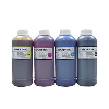 Inkjet Canon G1400,g2400,g3400 Mürekkep 4 Renk 1 Litre 