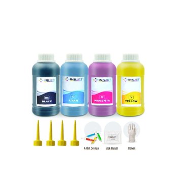 Tüm Yazıcılar Ile Uyumlu Mürekkep Dolum Seti 4 Renk 250 Ml Deskjet Modellere Uygun